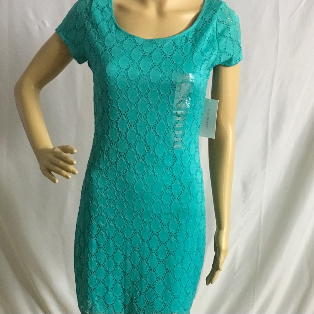 Offers? 👗💚NWT Isaac Mizrahi jade green dress👗💚